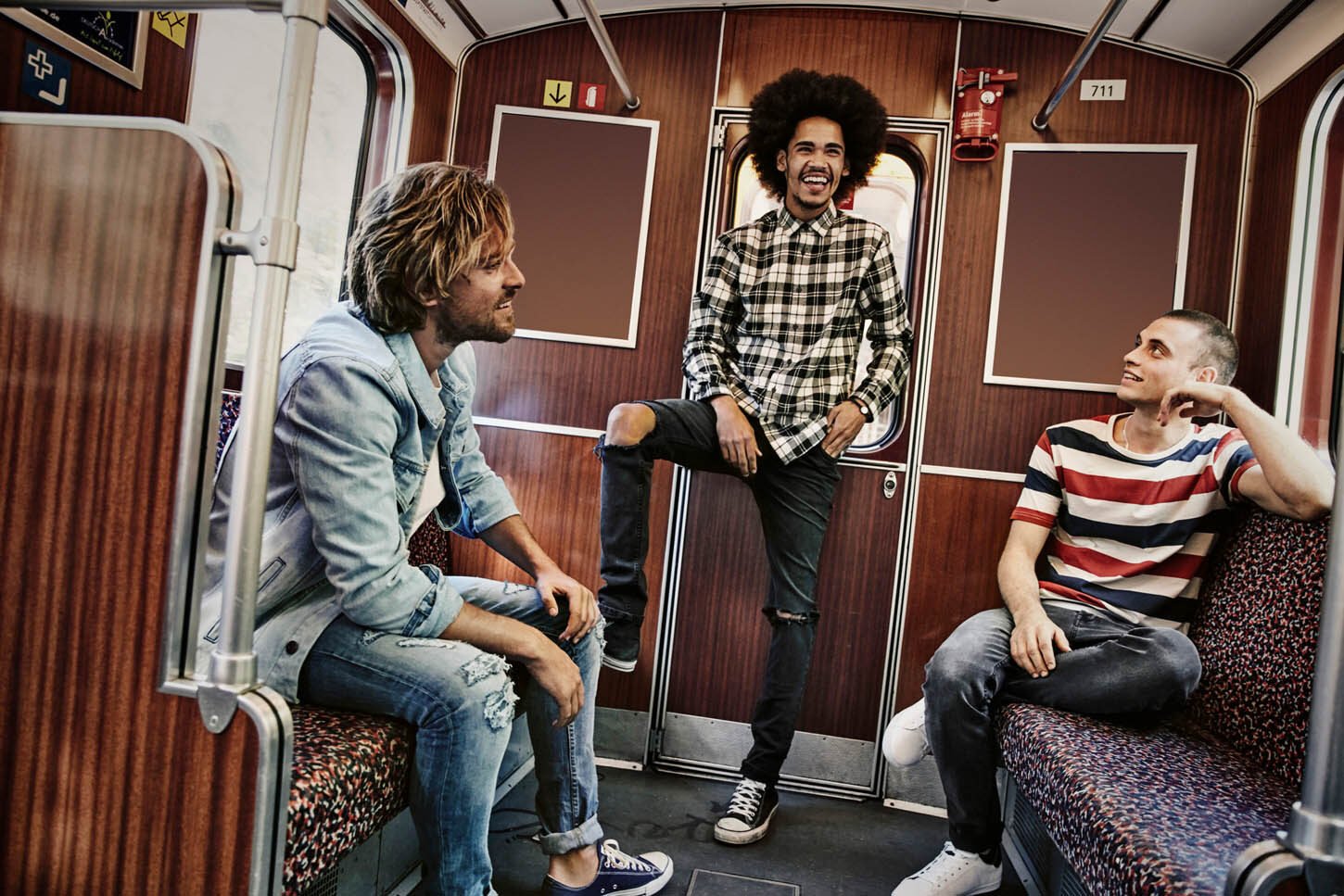 Only & Sons, campaign portrait on location